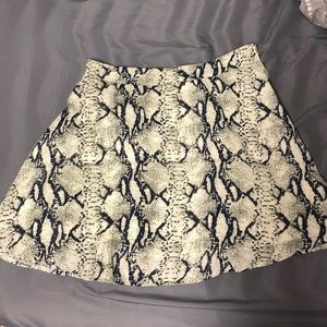 Tobi Snake Mini Skirt